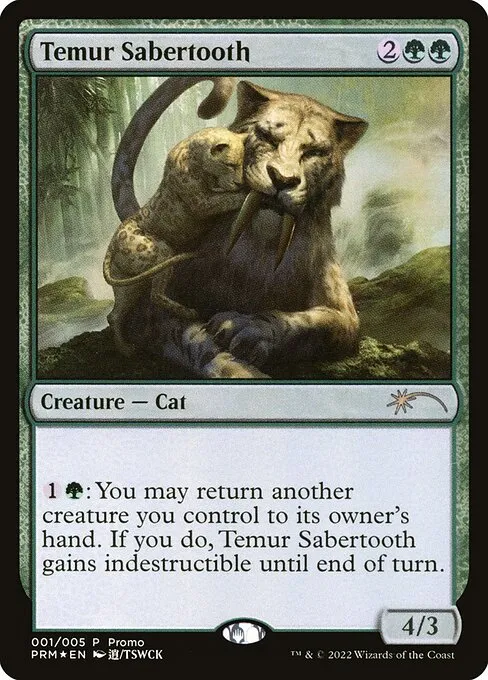 Temur Sabertooth · Year of the Tiger 2022 1/5