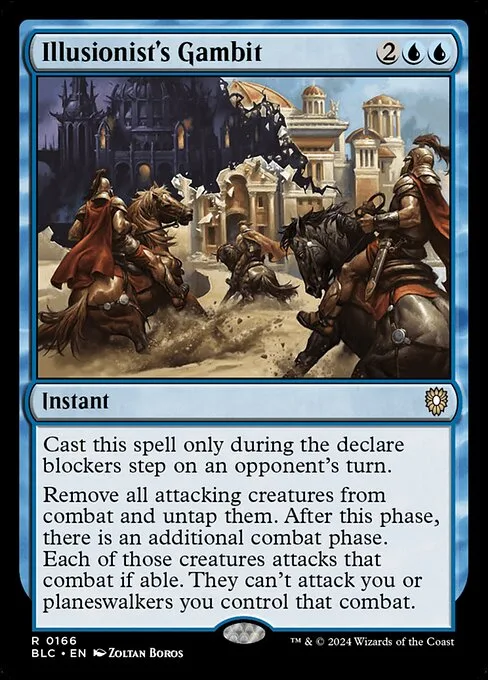 Illusionist's Gambit · Bloomburrow Commander 166/356
