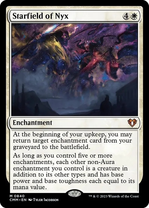 Starfield of Nyx · Commander Masters 840/1067