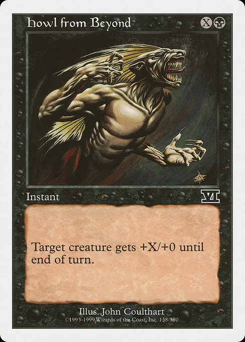 Howl from Beyond · Classic Sixth Edition 138/351