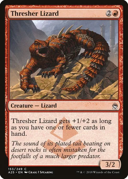 Thresher Lizard · Masters 25 153/249