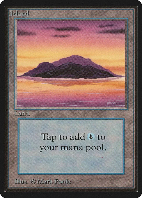 Island · Limited Edition Beta 291/302