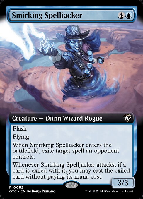 Smirking Spelljacker · Outlaws of Thunder Junction Commander 52/342