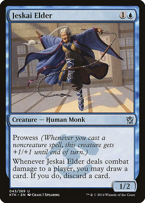 Jeskai Elder · Khans of Tarkir 43/293