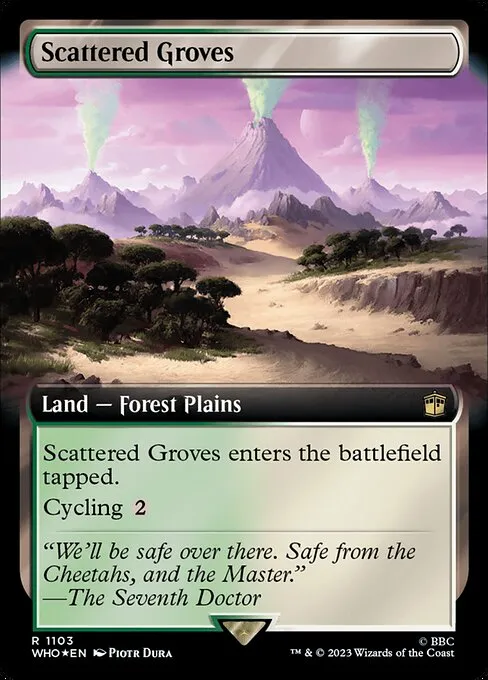 Scattered Groves · Doctor Who 1103/1178