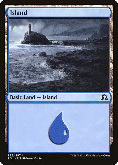 Island · Shadows over Innistrad 286/302