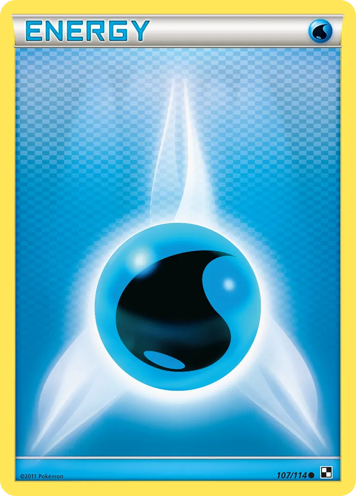 Water Energy · Black & White 107/114