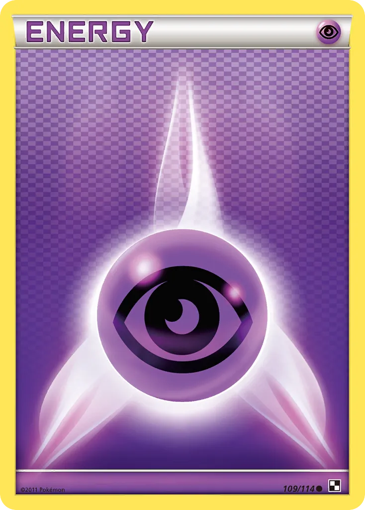 Psychic Energy · Black & White 109/114