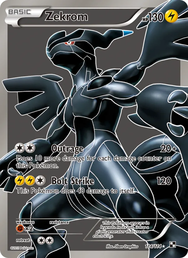 Zekrom · Black & White 114/114