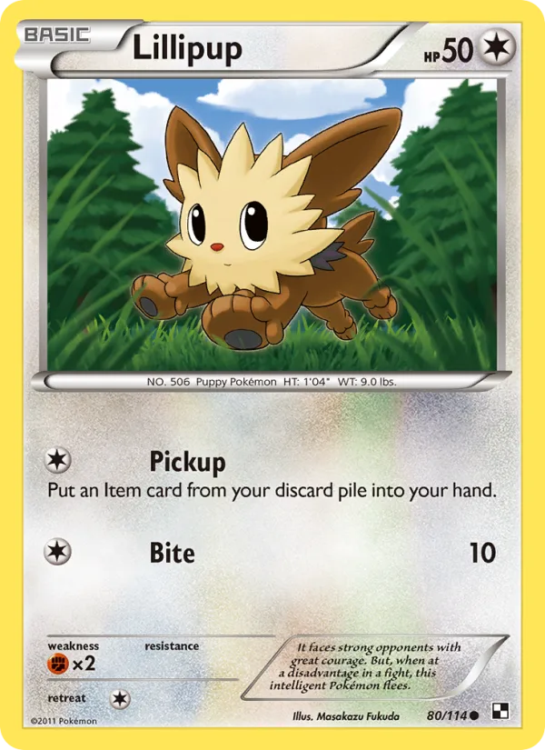Lillipup · Black & White 80/114