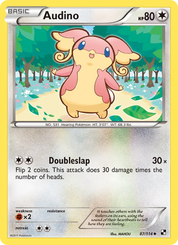 Audino · Black & White 87/114