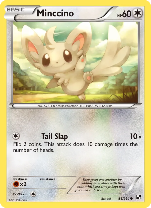 Minccino · Black & White 88/114