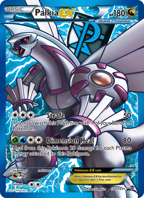 Palkia-EX · Plasma Blast 100/101