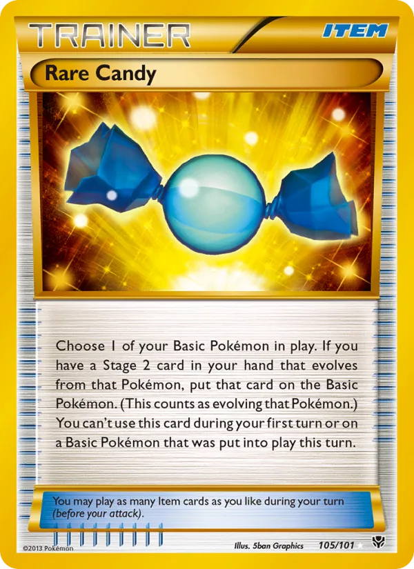 Rare Candy · Plasma Blast 105/101
