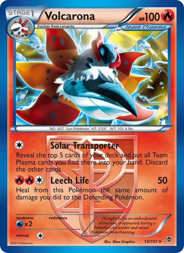 Volcarona · Plasma Blast 13/101