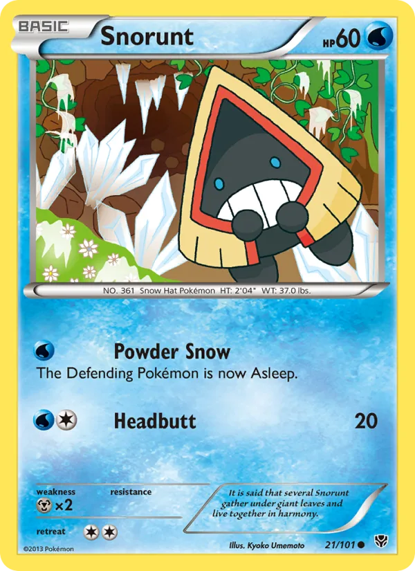 Snorunt · Plasma Blast 21/101