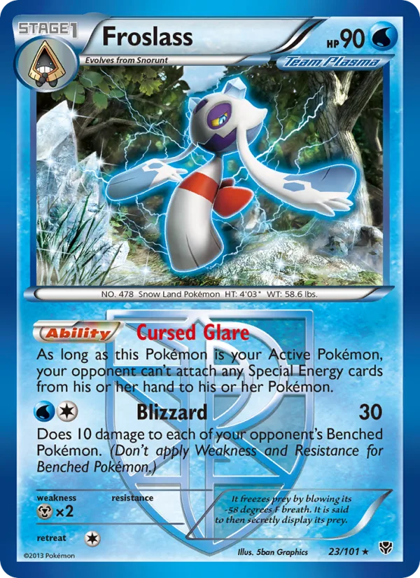 Froslass · Plasma Blast 23/101