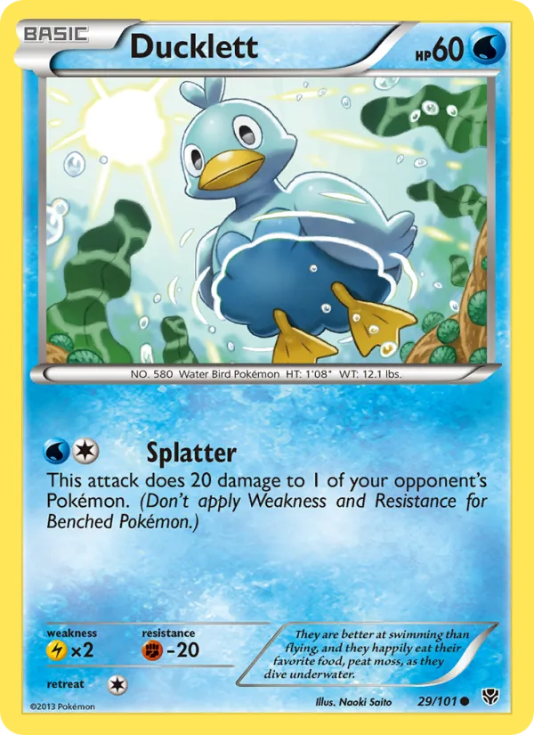 Ducklett · Plasma Blast 29/101
