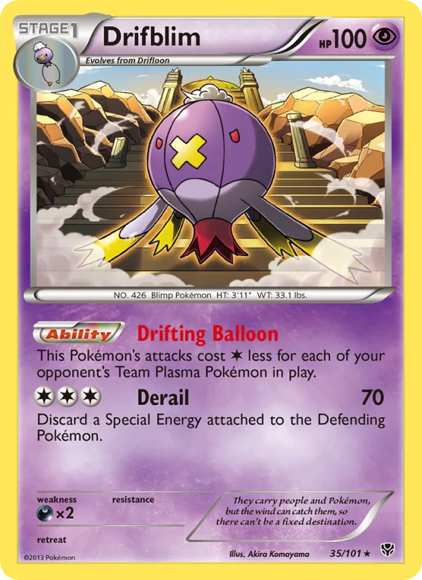 Drifblim · Plasma Blast 35/101