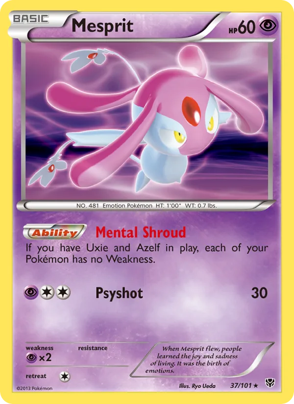 Mesprit · Plasma Blast 37/101