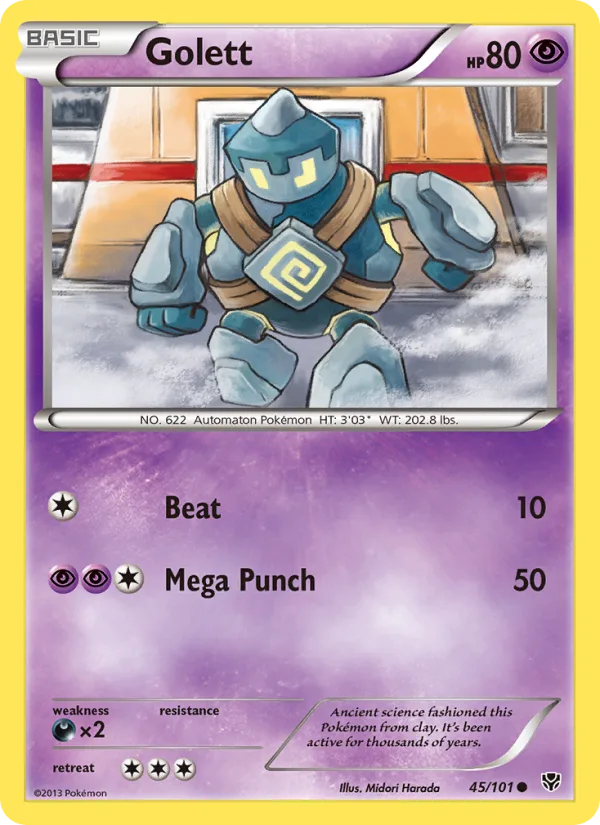 Golett · Plasma Blast 45/101