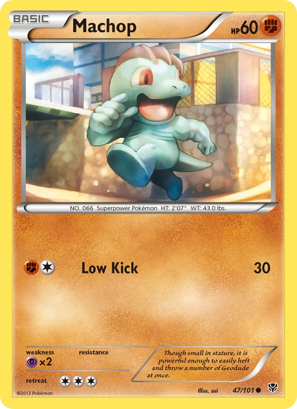 Machop · Plasma Blast 47/101