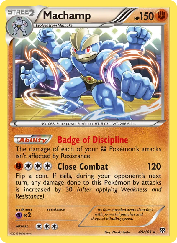 Machamp · Plasma Blast 49/101