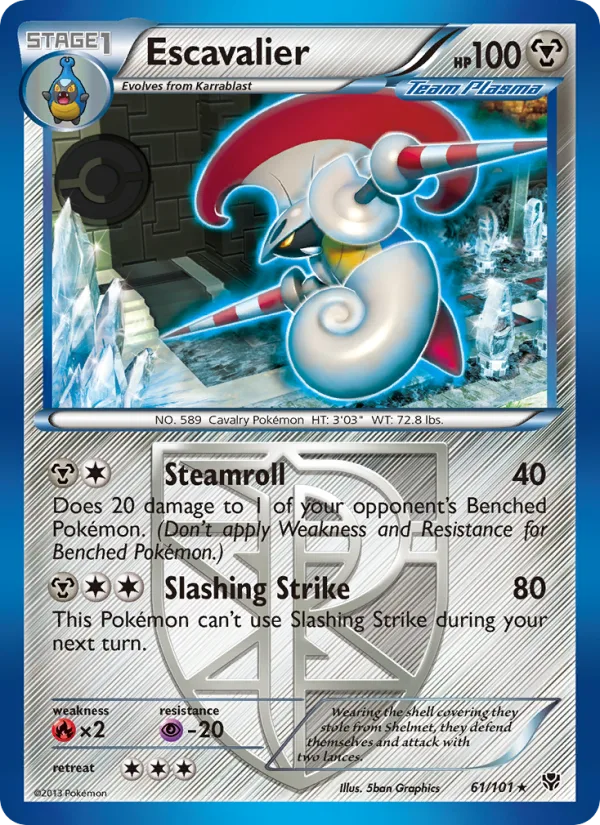 Escavalier · Plasma Blast 61/101