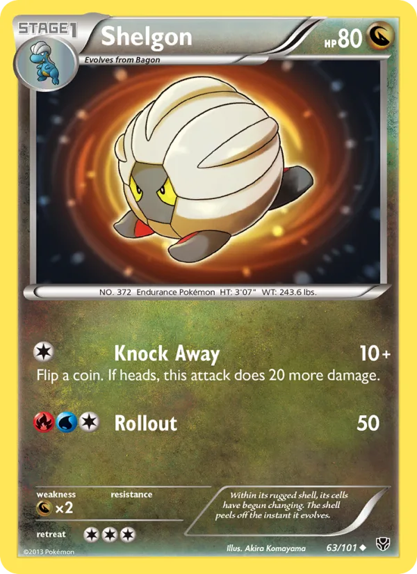 Shelgon · Plasma Blast 63/101