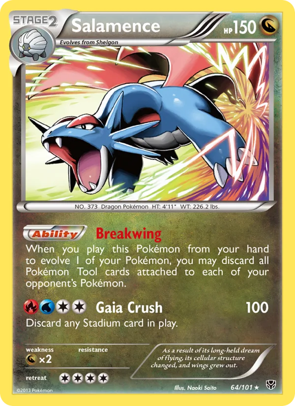 Salamence · Plasma Blast 64/101