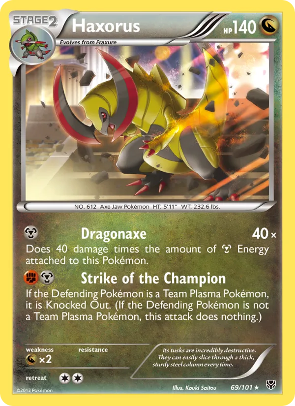 Haxorus · Plasma Blast 69/101