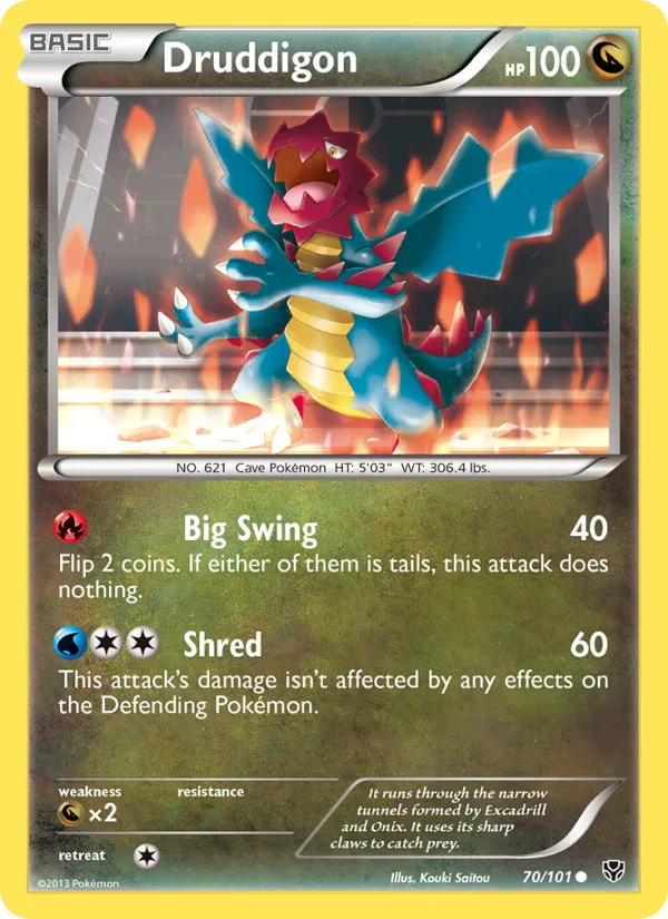 Druddigon · Plasma Blast 70/101