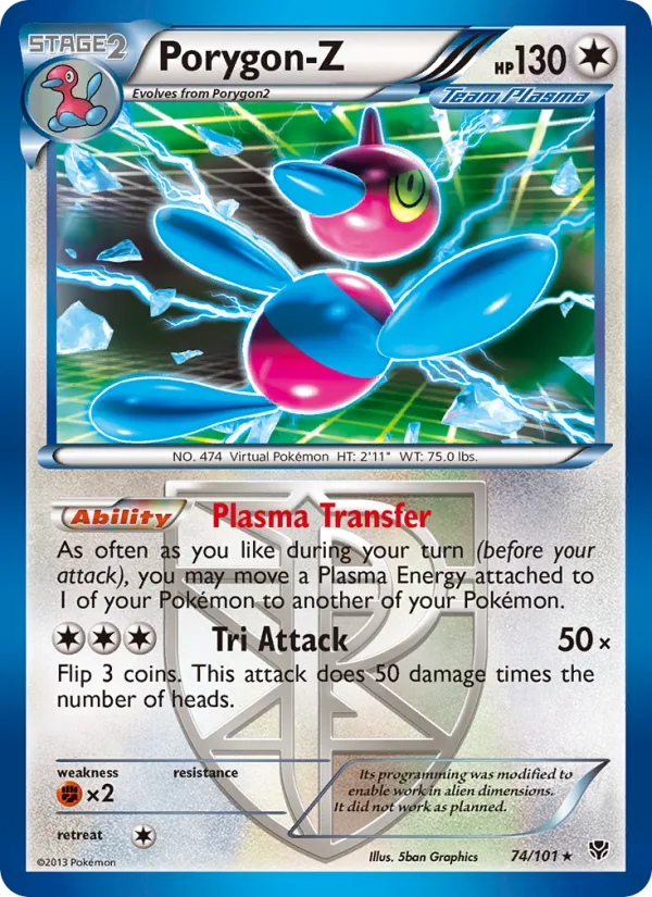 Porygon-Z · Plasma Blast 74/101