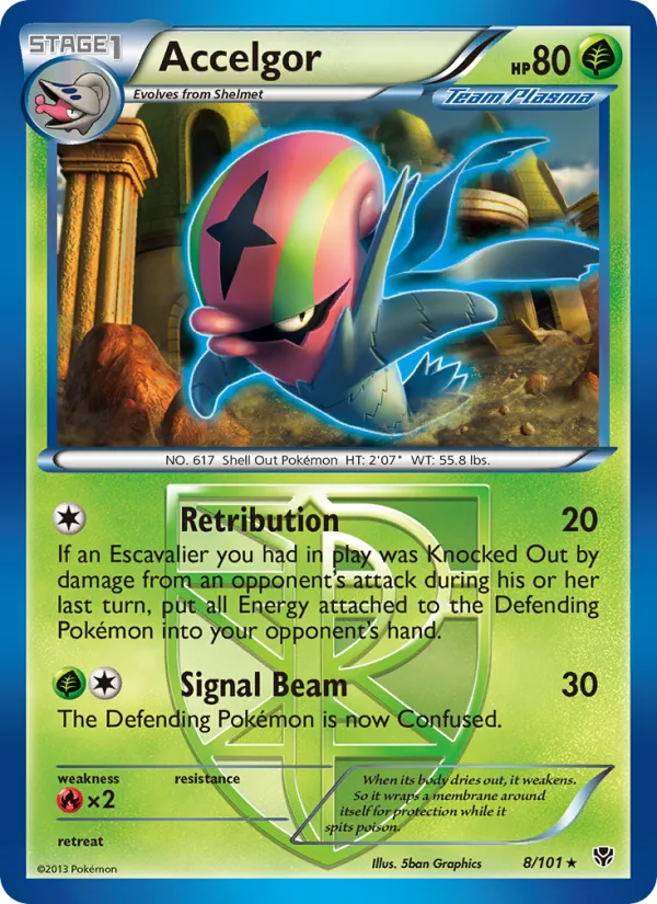 Accelgor · Plasma Blast 8/101