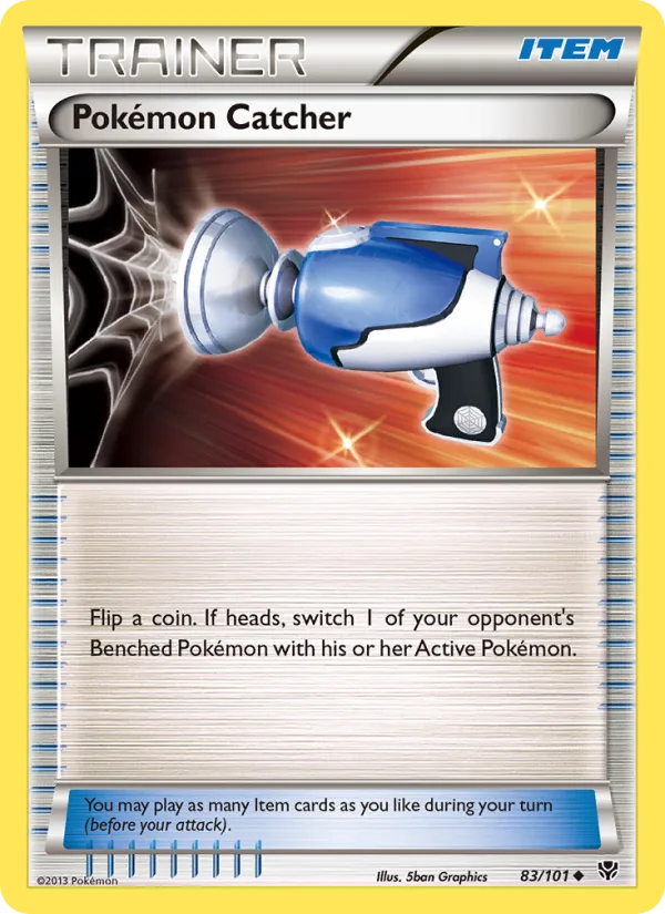 Pokémon Catcher · Plasma Blast 83/101