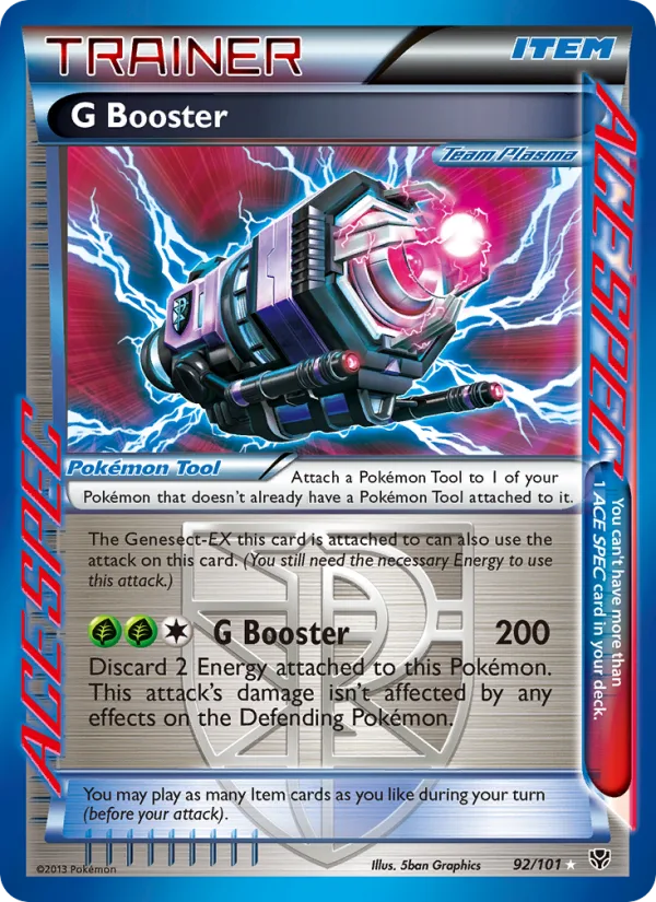 G Booster · Plasma Blast 92/101