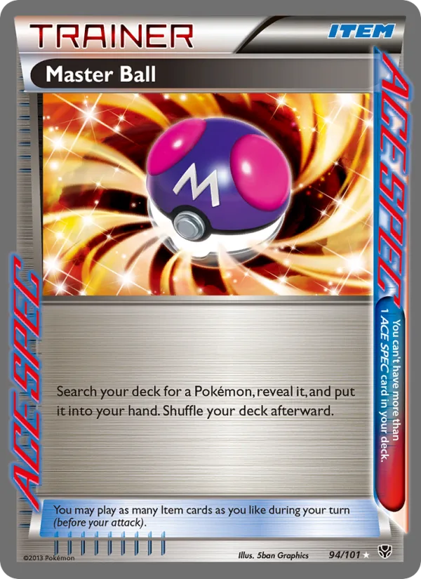 Master Ball · Plasma Blast 94/101