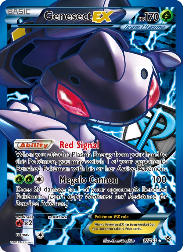 Genesect-EX · Plasma Blast 97/101