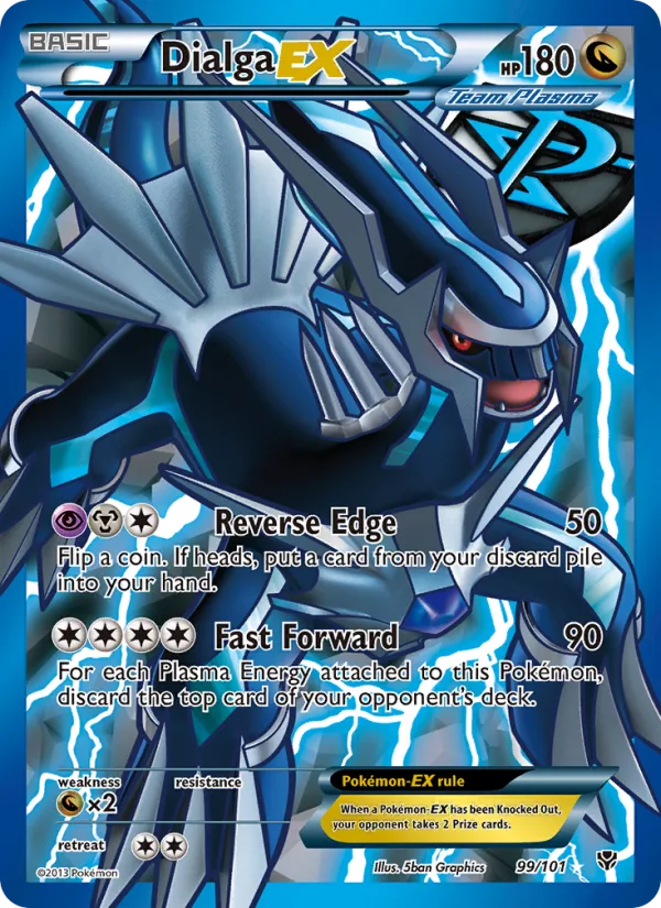 Dialga-EX · Plasma Blast 99/101