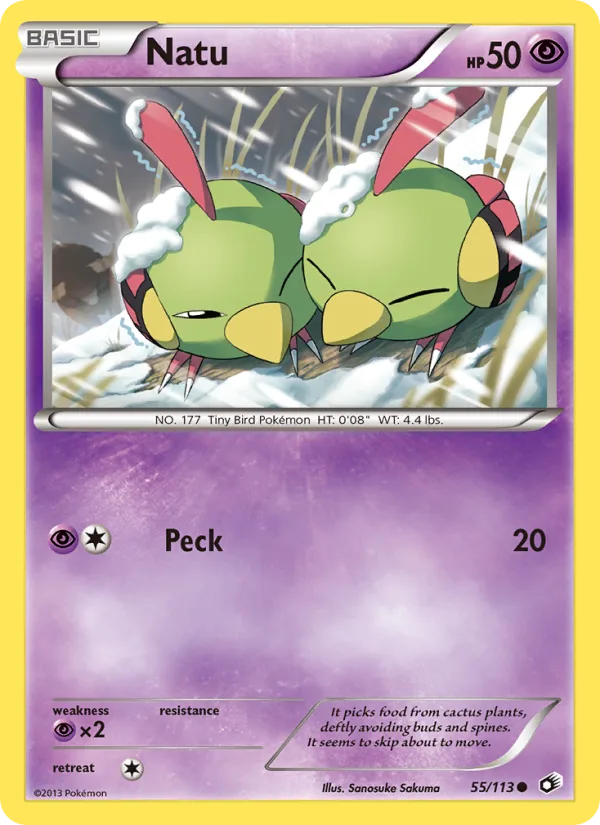 Natu · Legendary Treasures 55/113