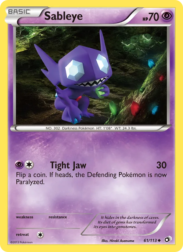 Sableye · Legendary Treasures 61/113
