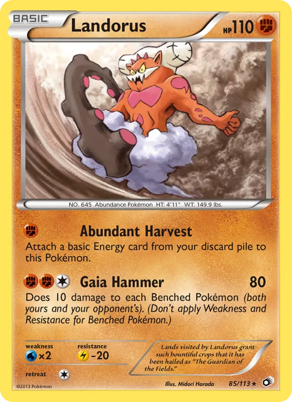 Landorus · Legendary Treasures 85/113