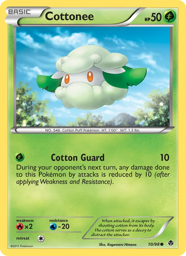 Cottonee · Emerging Powers 10/98