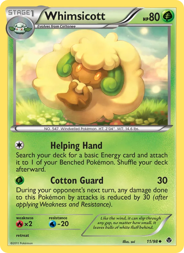 Whimsicott · Emerging Powers 11/98
