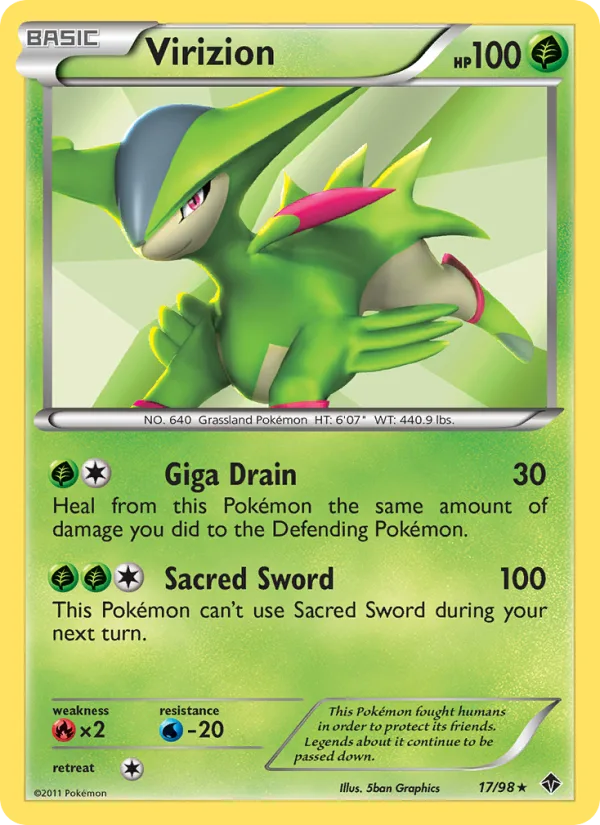 Virizion · Emerging Powers 17/98