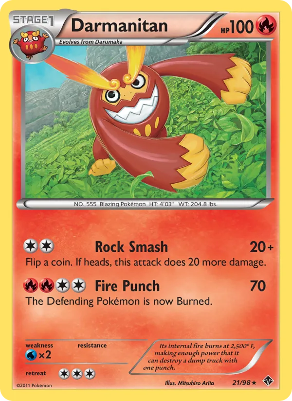Darmanitan · Emerging Powers 21/98