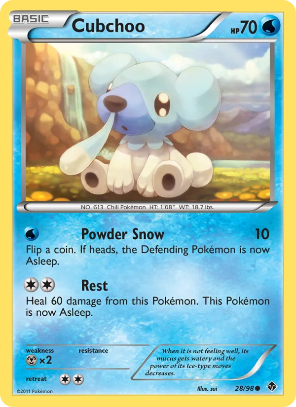 Cubchoo · Emerging Powers 28/98