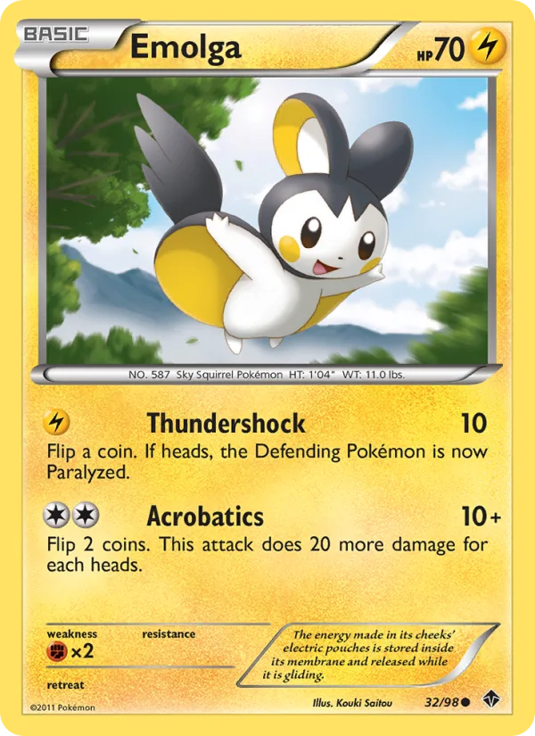 Emolga · Emerging Powers 32/98