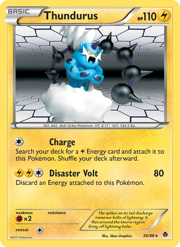 Thundurus · Emerging Powers 35/98