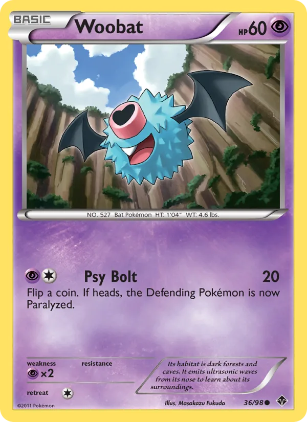 Woobat · Emerging Powers 36/98